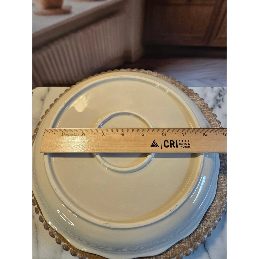 Abbey Press Irish Claddagh Serving Bowl Friendship Loyalty‎ Love Ceramic 11 Inch